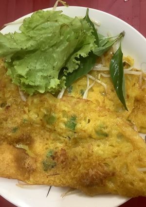 Hình của món Bánh xèo.
