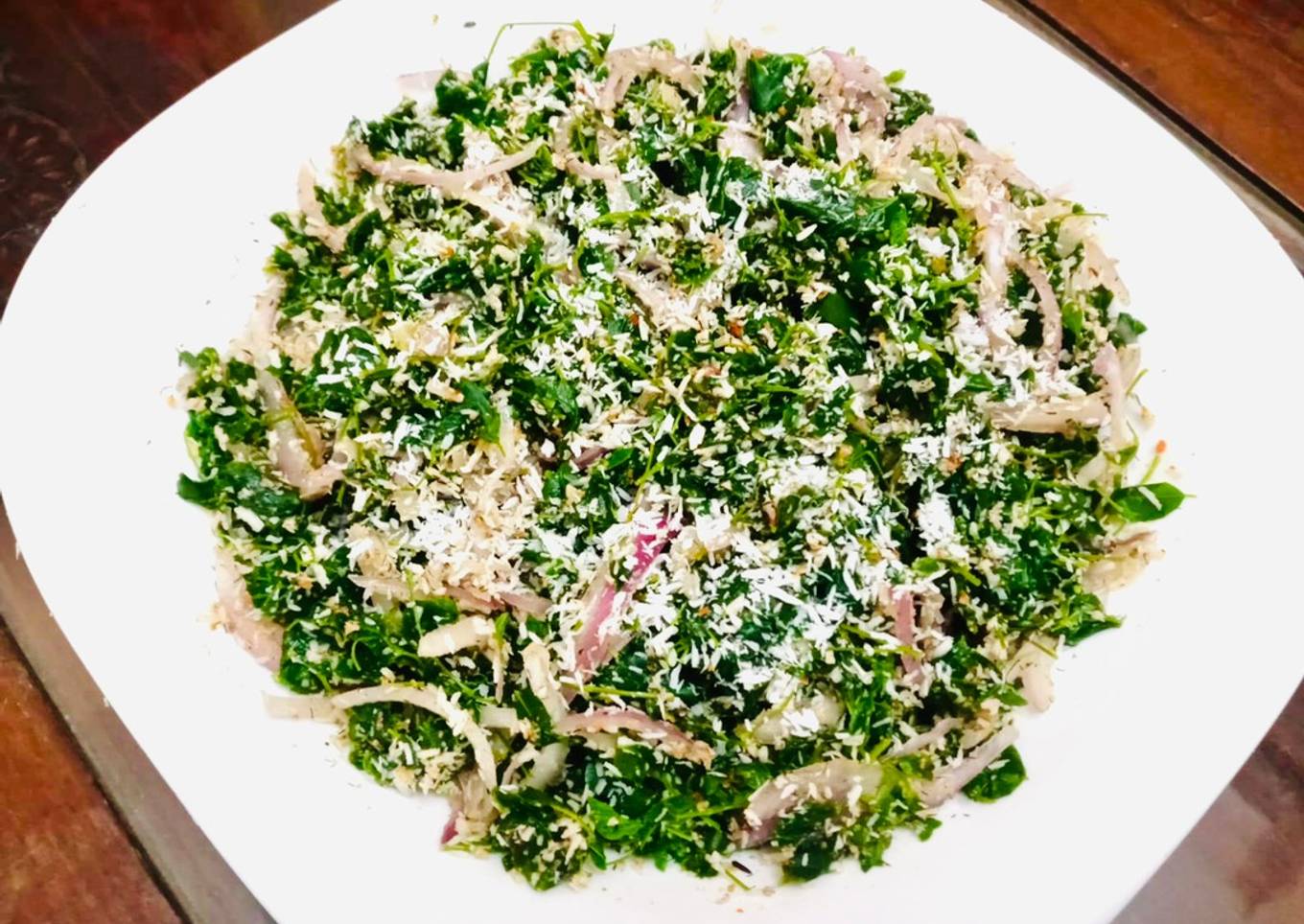 Moringa Leaves salad