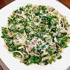 A picture of Moringa Leaves salad.