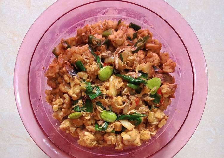 Tumis Tempe Ayam
