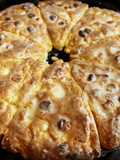 White Chocolate Macademia Nut Scones