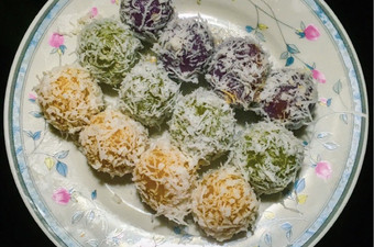 Anti Ribet, Buat Klepon warna warni Ekonomis Untuk Dijual