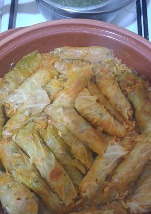 صورة لوصفة محشي كرنب بطريقة المصرية 😘👌
