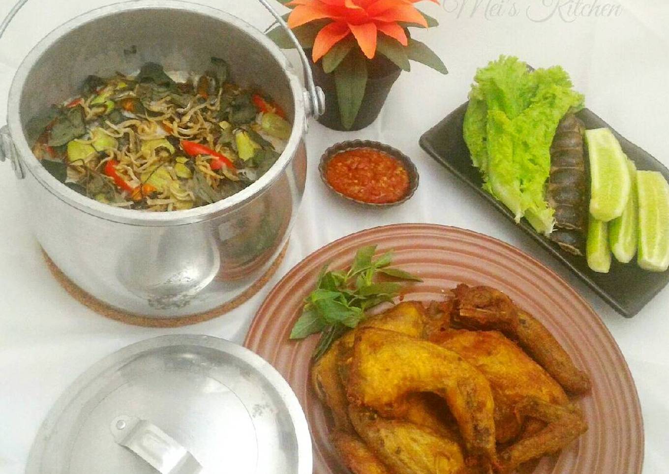 Barley beras JEton di dapur Mei