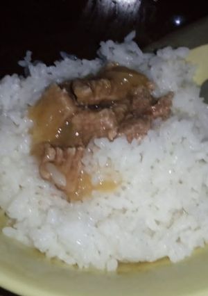 Foto resep Daging Rebus Siram Saus Gravy