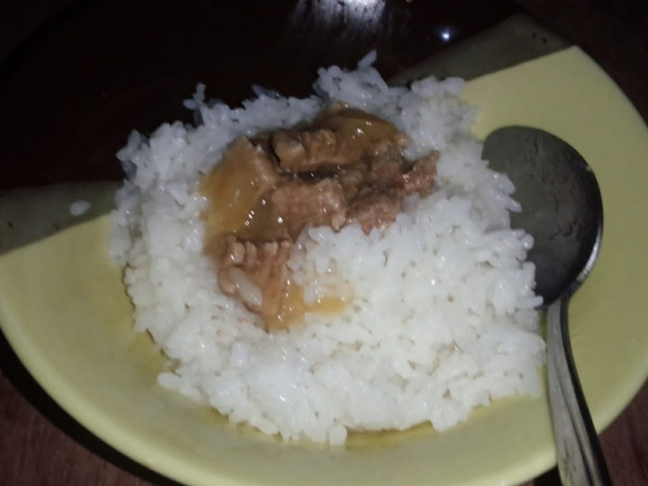 Cara Membuat Daging Rebus Siram Saus Gravy Anti Gagal