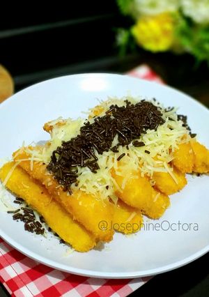 Foto resep Pisang Pasir Coklat Keju