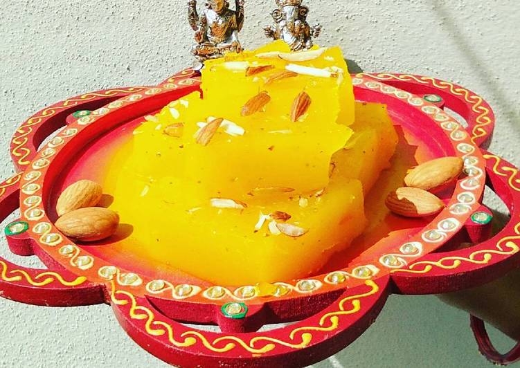 How to Make Homemade Karachi halwa