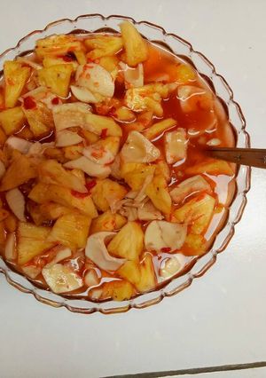 Foto resep Asinan salak dan nanas