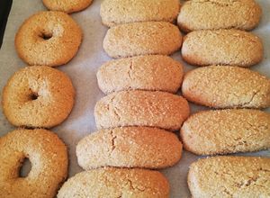 Foto di Biscotti integrali con aroma d'arancia e cocco 🍪🍊🥥