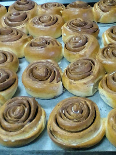A picture of Cinnamon rolls.