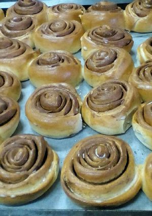 A picture of Cinnamon rolls.