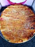 Tarte fine à la rhubarbe 😋