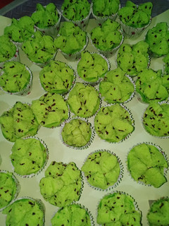 Foto resep Bolu kukus pandan