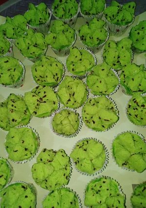 Foto resep Bolu kukus pandan