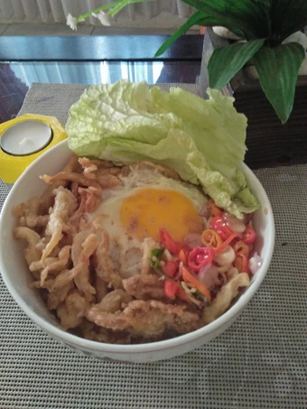 Langkah Mudah untuk Menyiapkan Resep Rice Bowl ayam jamur crispy Sambal matah yang Bisa Manjain Lidah Anti Ribet, Sempurna