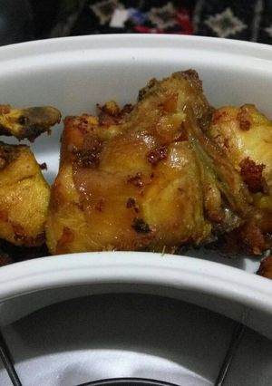Foto resep Ayam goreng bumbu kuning