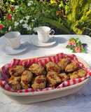Bizcochitos de roquefort y tomates secos