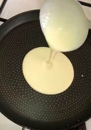 Une photo de Crêpe sans œufs