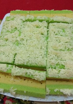 Foto resep Brownies pandan