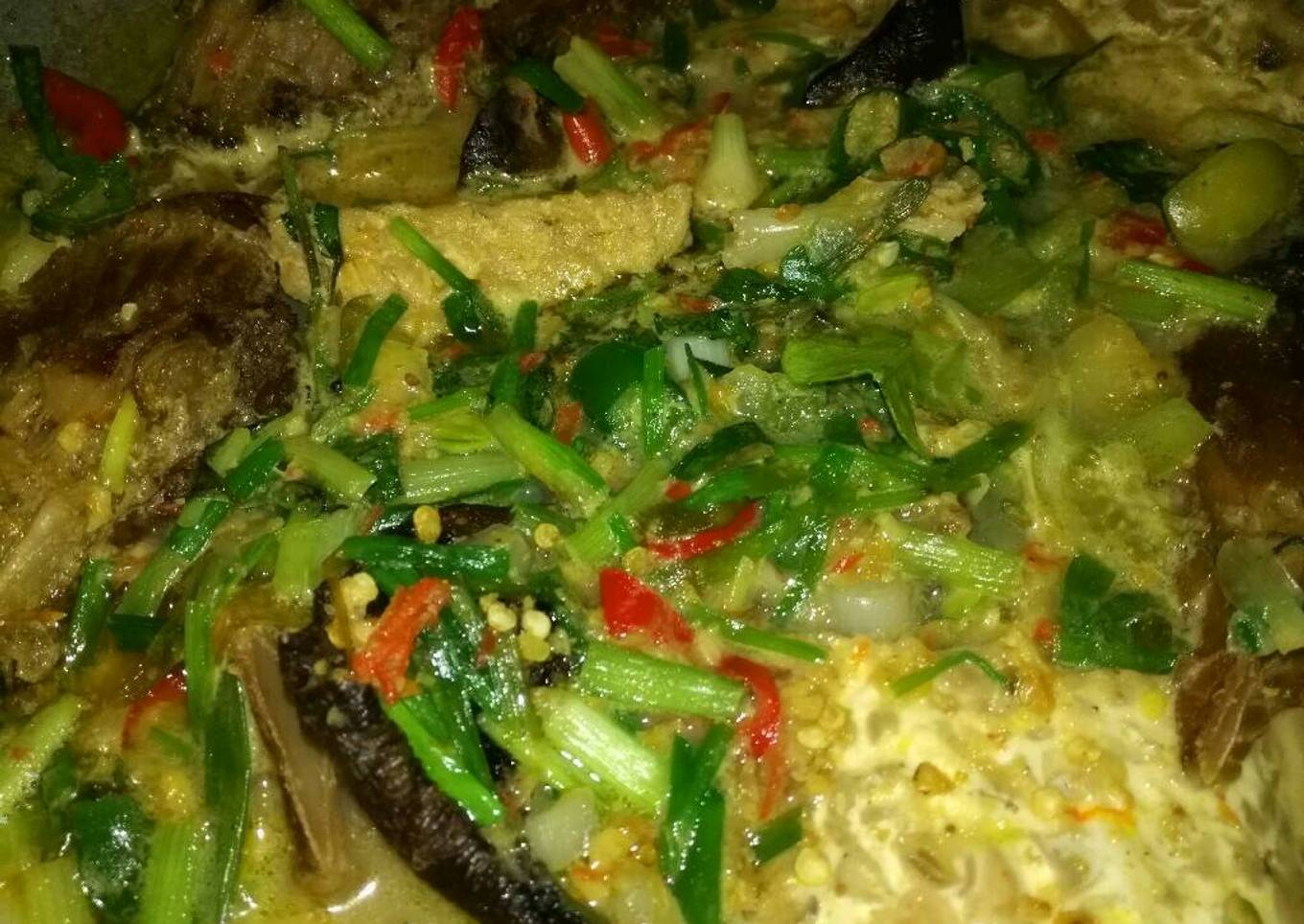 Lodeh ikan pe(pari) pedas......Y