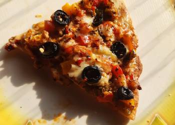 Easiest Way to Prepare Appetizing Pizza without yeast 