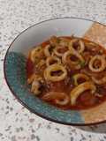 🟨Cumi Saus Padang ▶️ Squid in Padang-style Chili Sauce🟥