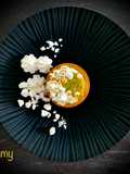 Mini meringue tart mango e passion fruit