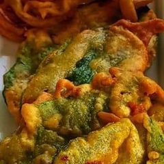A picture of Crispy palak pakory.