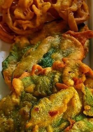 A picture of Crispy palak pakory.
