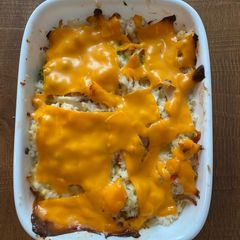 A picture of Baked Rice.