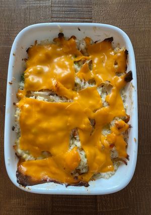 A picture of Baked Rice.