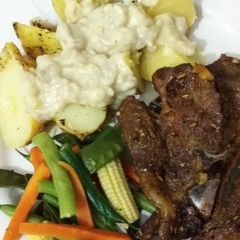 A picture of Shoulder lamb chop.