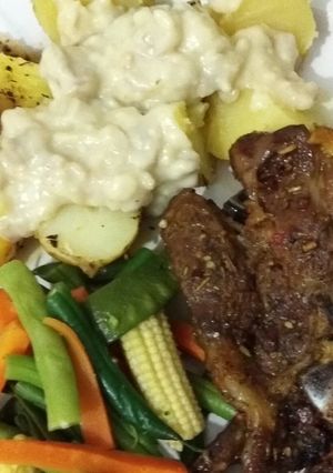 A picture of Shoulder lamb chop.