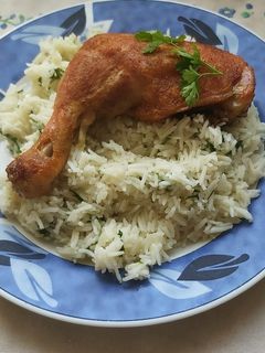 Sült csirkecomb Horváth Rozi ropogós sült csirke fűszersóval 👍 recept fotója