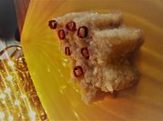 Una foto de tapioca de coco