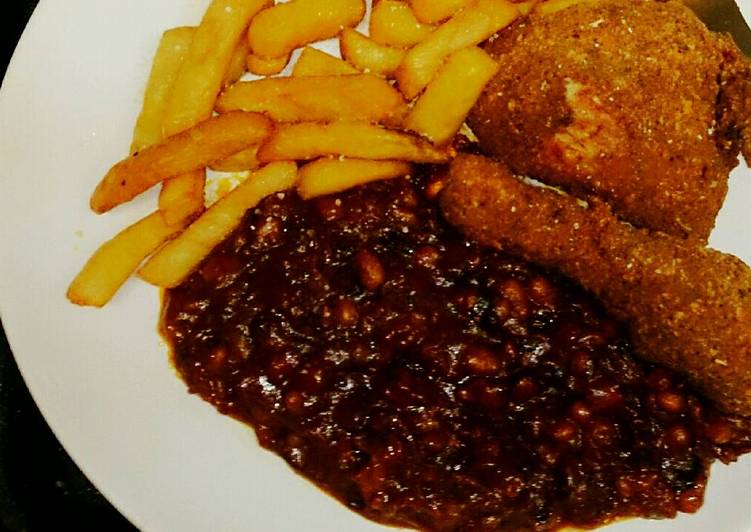 Tex's Killer Baked Beans in Tomato Sauce �?��?�