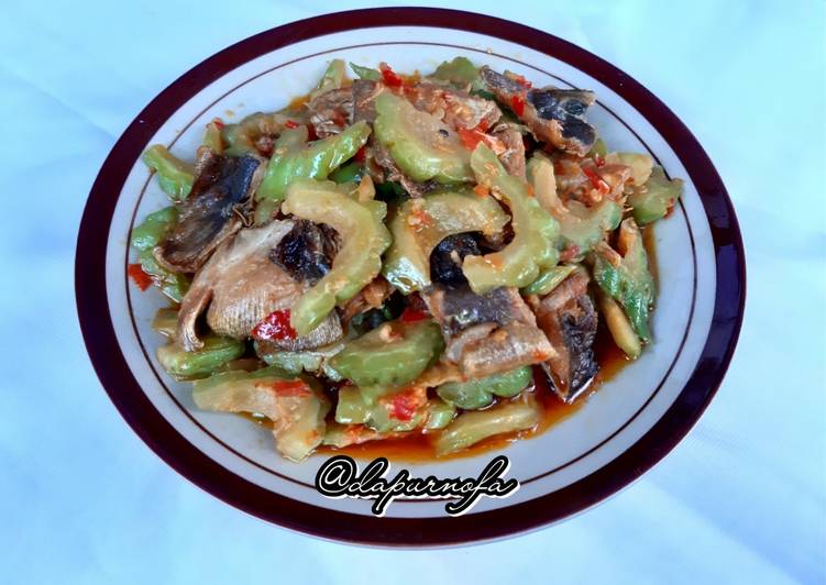 Resep 37. Sambel Pare Ikan Asin Anti Gagal