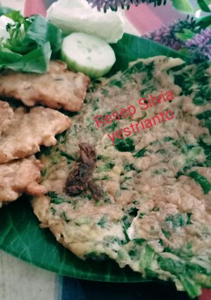 Foto resep Telur dadar kangkung kentang tepung kentaki