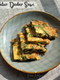 Foto resep Telur Dadar Sawi