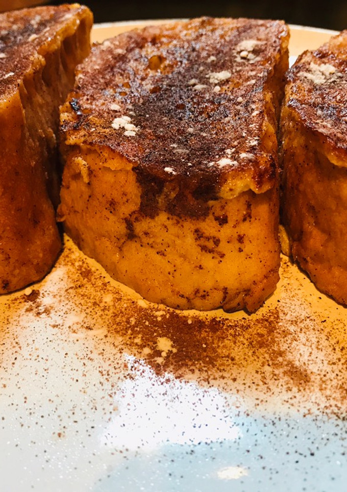 Una foto de Torrijas fit
