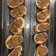 Brochettes de berenjenas