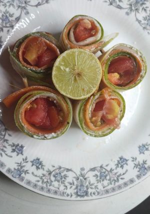 A picture of Tri colour salad.