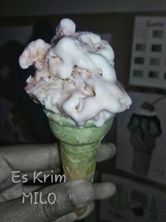 Foto resep Es Krim Milo