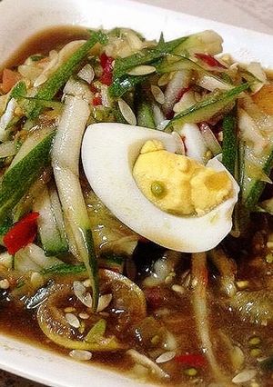 รูปของ ตำแตงไข่ต้ม