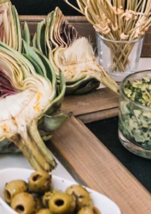 A picture of Artichoke Hearts Dip.