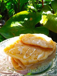 Foto resep Pancake pisang tanpa telur dan mentega