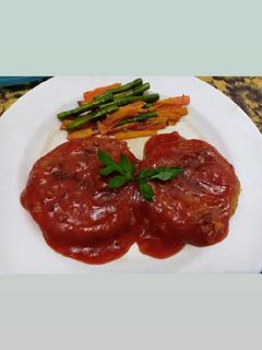 Foto resep 1. Steak Tempe Saos BBQ Enak Sederhana