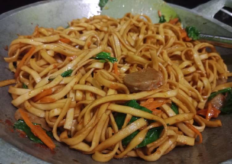 Mie goreng sederhana