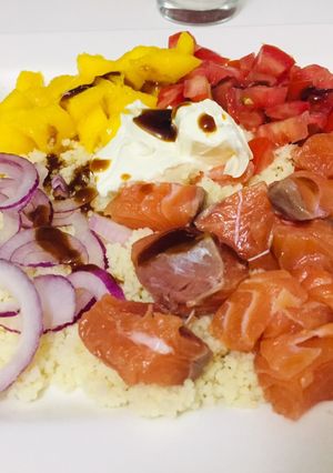Una foto de Ensalada fría agridulce